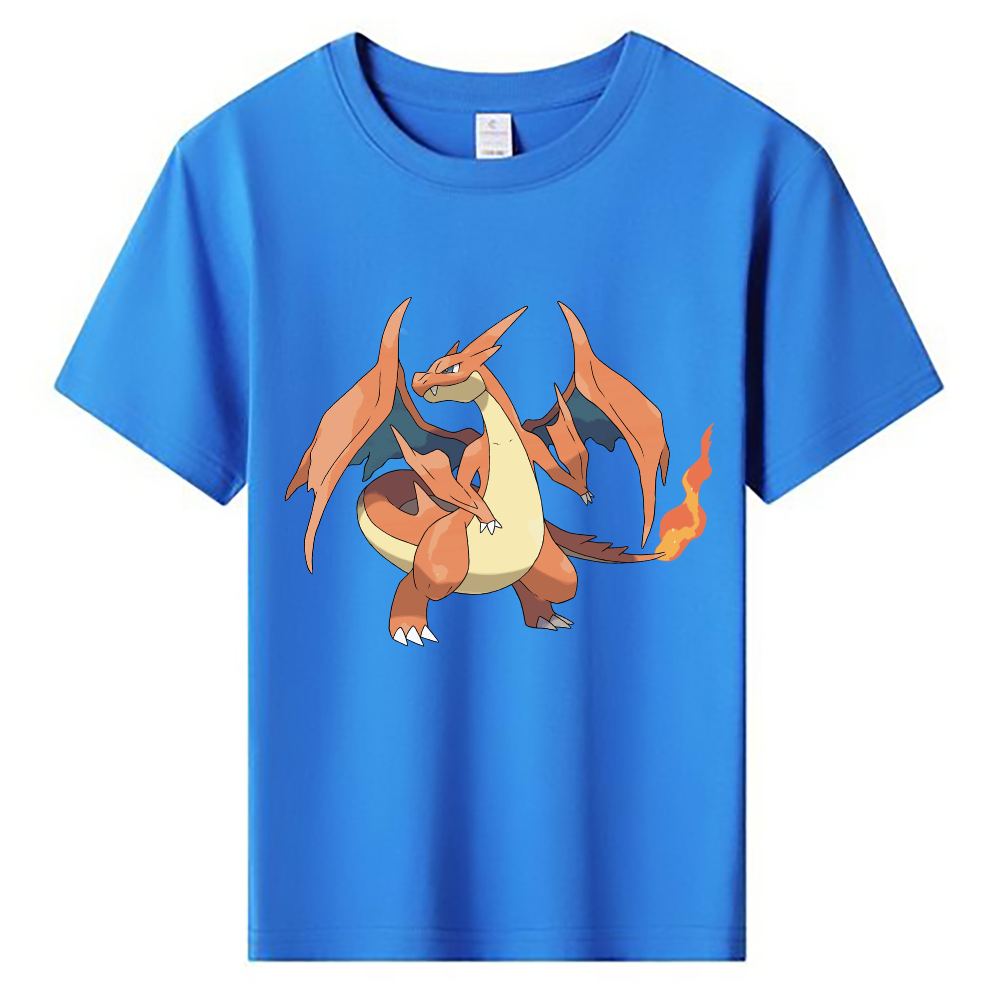 （画像用） ポケットモンスター Pokémon 綿100％キッズTシャツ（フロントプリント）